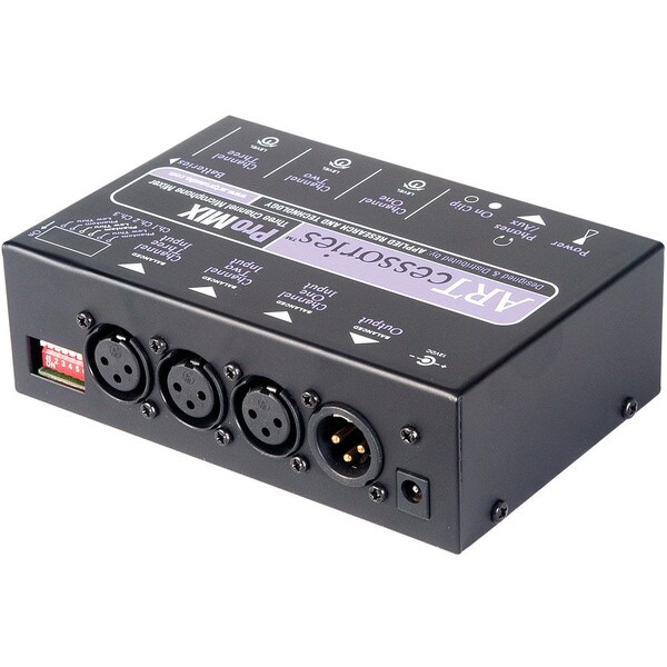 Main product image for ART ProMIX 3-Channel Mic Mixer 245-871